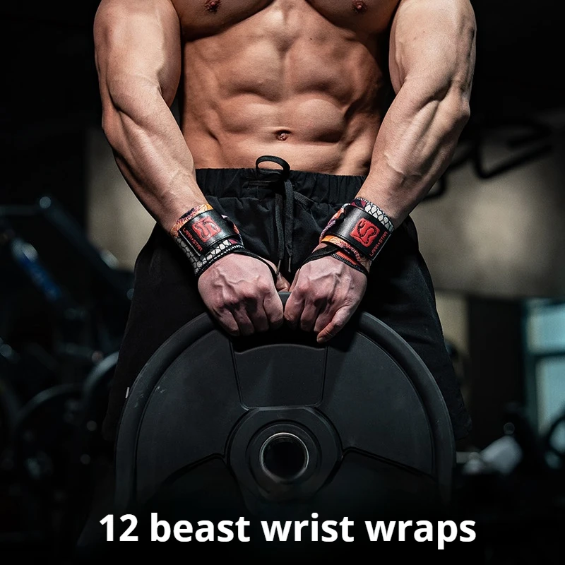 Twelve Zodiac Fitness Wrist Wraps 2025 New Fitness Weightlifting Power Lifting Pressurized Wrist Brace Gym Bench Press Straps wrist brace wrist guard weightlifting straps wrist straps wrist support wrist support band