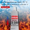 LOOLIFL SL-596 Engine Flange Sealant High temperature resistant anaerobic flat sealant, automobile cylinder head reducer special instead of gasket, oil resistant, waterproof and high strength, 85g 1