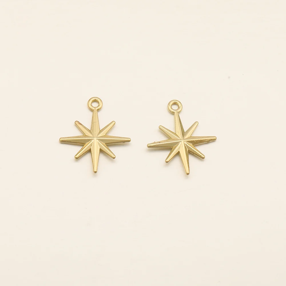 Cordial Design 20*23MM 100Pcs Jewelry Earring Charms/Star Shape/Zinc Alloy/Pendant/Jewelry Findings & Components/DIY/Hand Made - cordial