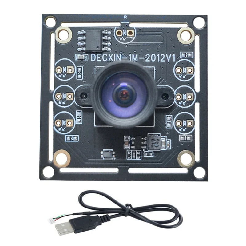 -[A51I 디지털]3PCS 100도 카메라 모듈 1MP OV9732 1280X720 30Fps USB 카메라 모듈 드라이브 무료 Winxp/7/8/10용 60Cm C 포함