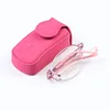 Portable Pink Folding Reading Glasses Women Eye Protection Eyeglass With Case Anti blue Presbyopic Glasses Gift For Old 1