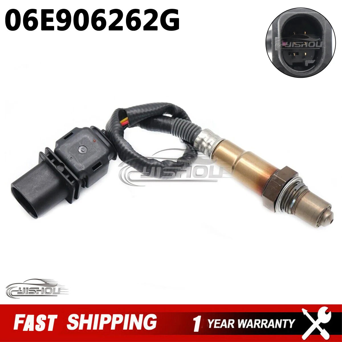 

Топливный коэффициент восходящего воздуха O2 кислородный лямбда датчик 06E906262G для AUDI Q7 PORSCHE CAYENNE 2010-2018 4L0906262G 06E906262N
