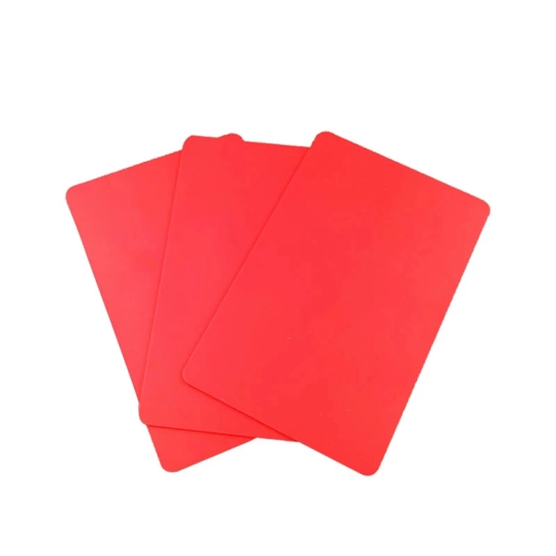 Readable Read Only Chip ID 125KHz EM4100 TK4100 RFID Plastic Black/White/Blue/Red Smart Tag PVC Waterproof Thin Card 10Pcs 3