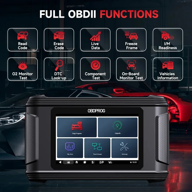 OBDPROG M500 Cluster Calibration Professional OBD2 Instrument Adjustment Tools Oil Reset Code Reader OBD 2 Auto Diagnostic Tools 3