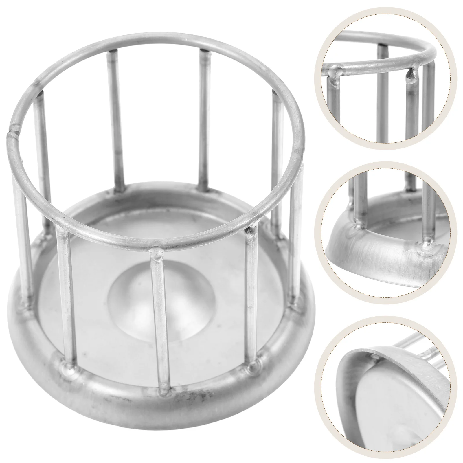 

Stainless Steel Tortoise Water Bowl Food Tray Supplies Reptile Container Feeder Dish Holder Feeding