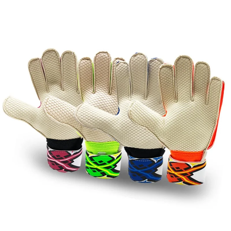 

Latex Goalkeeper Gloves Protection Thickened Child Soccer Goalie Wrist Guard Gloves Non-slip Professional Football Gloves