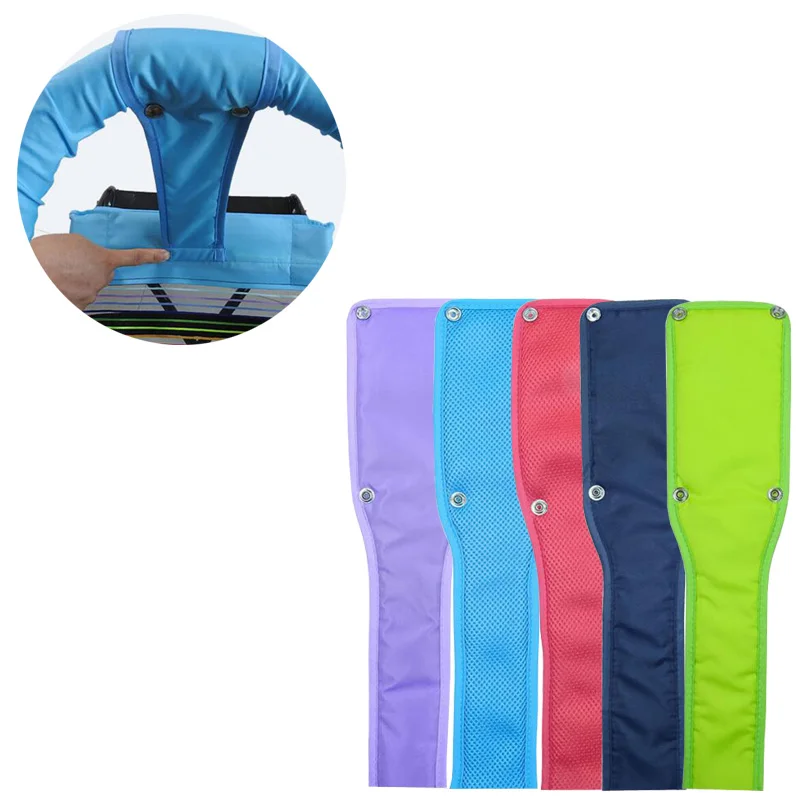 Baby stroller anti slip front guard protective strap