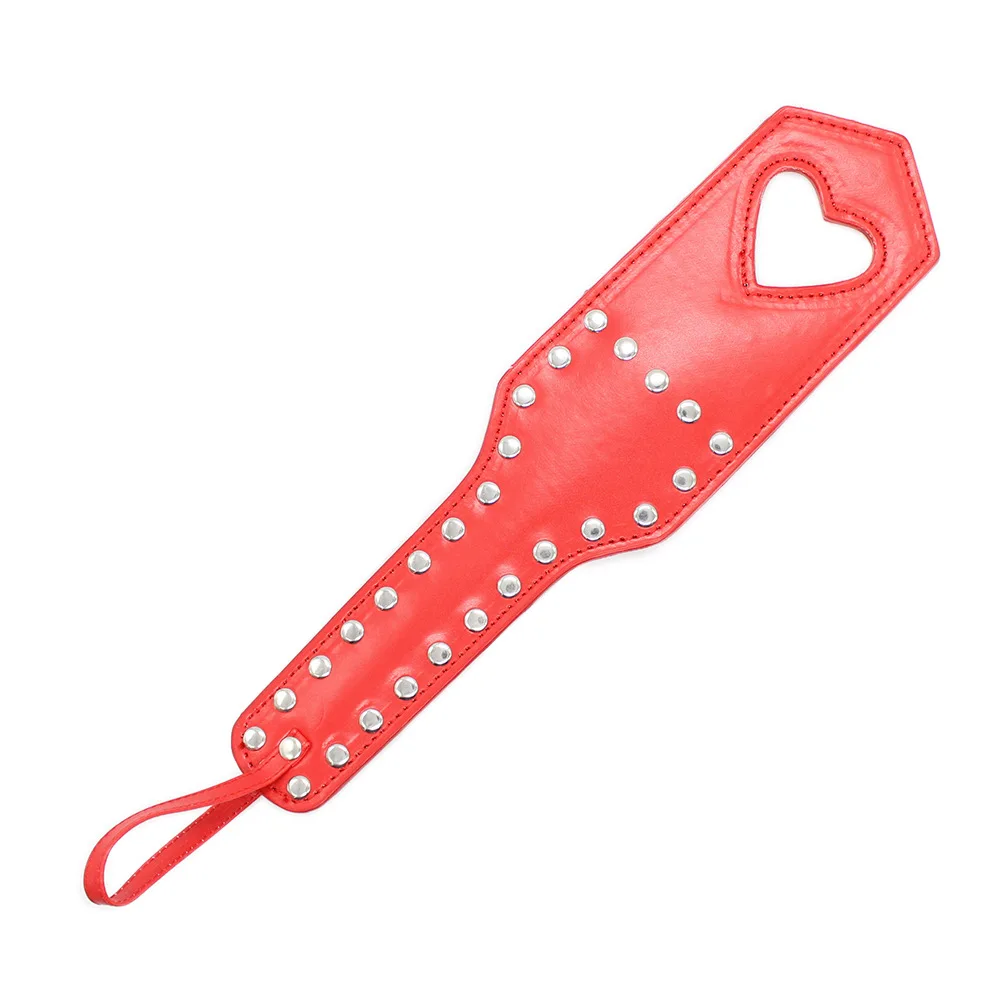 Premium PU Leather Equestrian Paddle,Faux Leather Horse Riding Whip 2