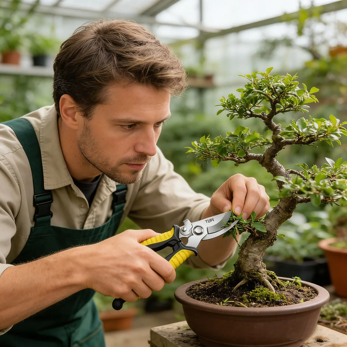 직선/곡선형 가지치기 가위 미끄럼 방지 손잡이 스테인리스 스틸 수공구 가정용 분재 정원 가위