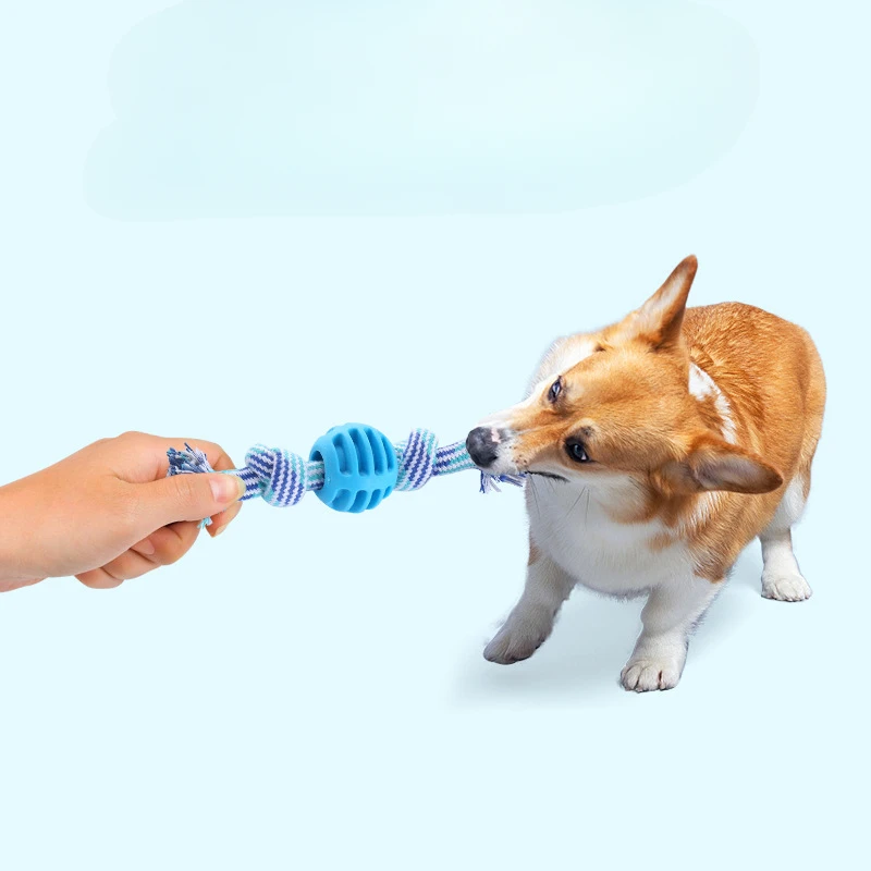 Cotton Rope Double Knot Ball - PeticaDeals