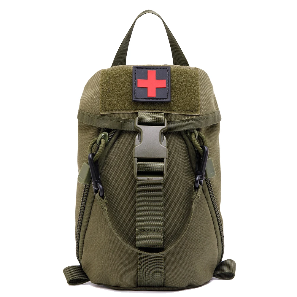 Nylon Molle Pouch Empty First Aid Bag Medical Pouch Trauma Medic Bag First Aid for Home and Outdoor Activities
