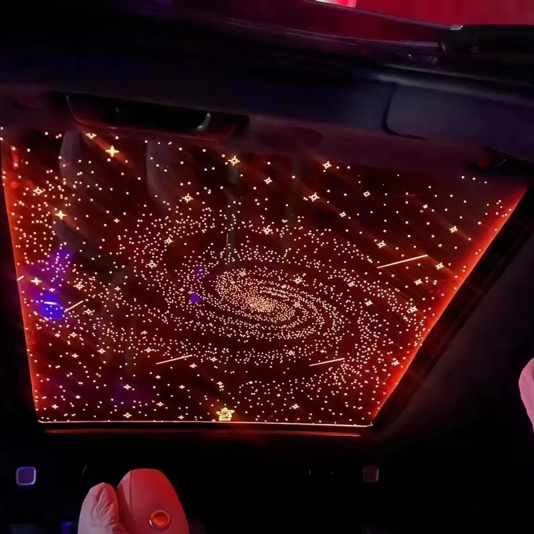 High Quality Universal Car Roof Star Light LED Interior Romantic Starry Sky Film Car Roof LED Lightscustom