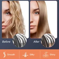 Hatteker Ion peigne à lisser Portable usage domestique négatif multi-température réglable lisseur nouveau modèle outil de coiffure 6