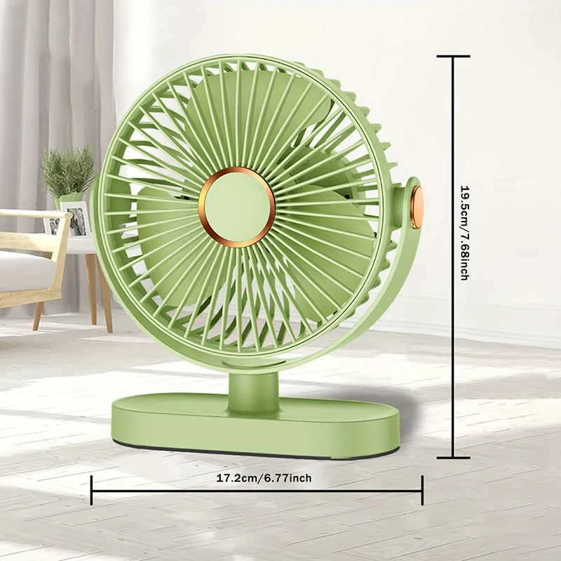 Xiaomi Portable Desktop Fan 10000mAh 5 Speed ​​Mute 720° Rotation Cool USB Rechargeable Fans for Home Office Desktop Travel 3