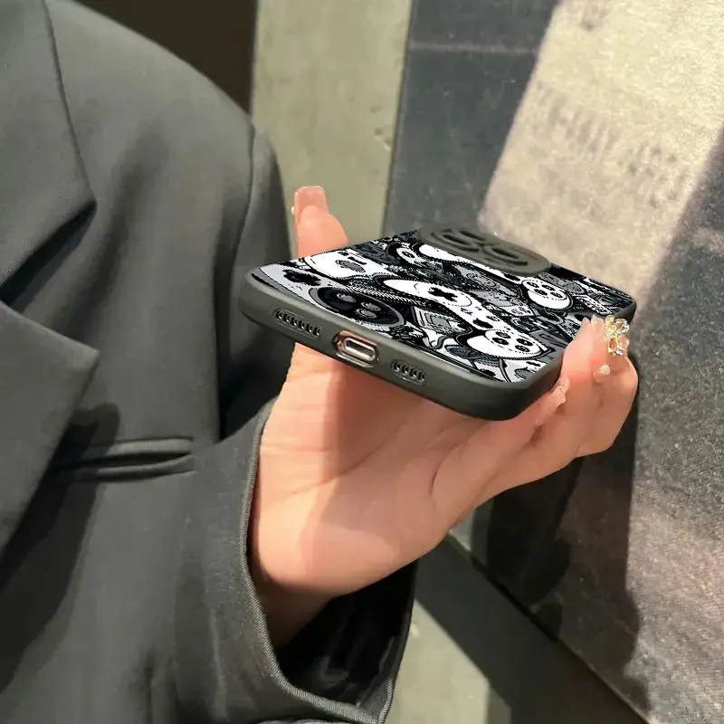 Black Game Console Design Phone Case