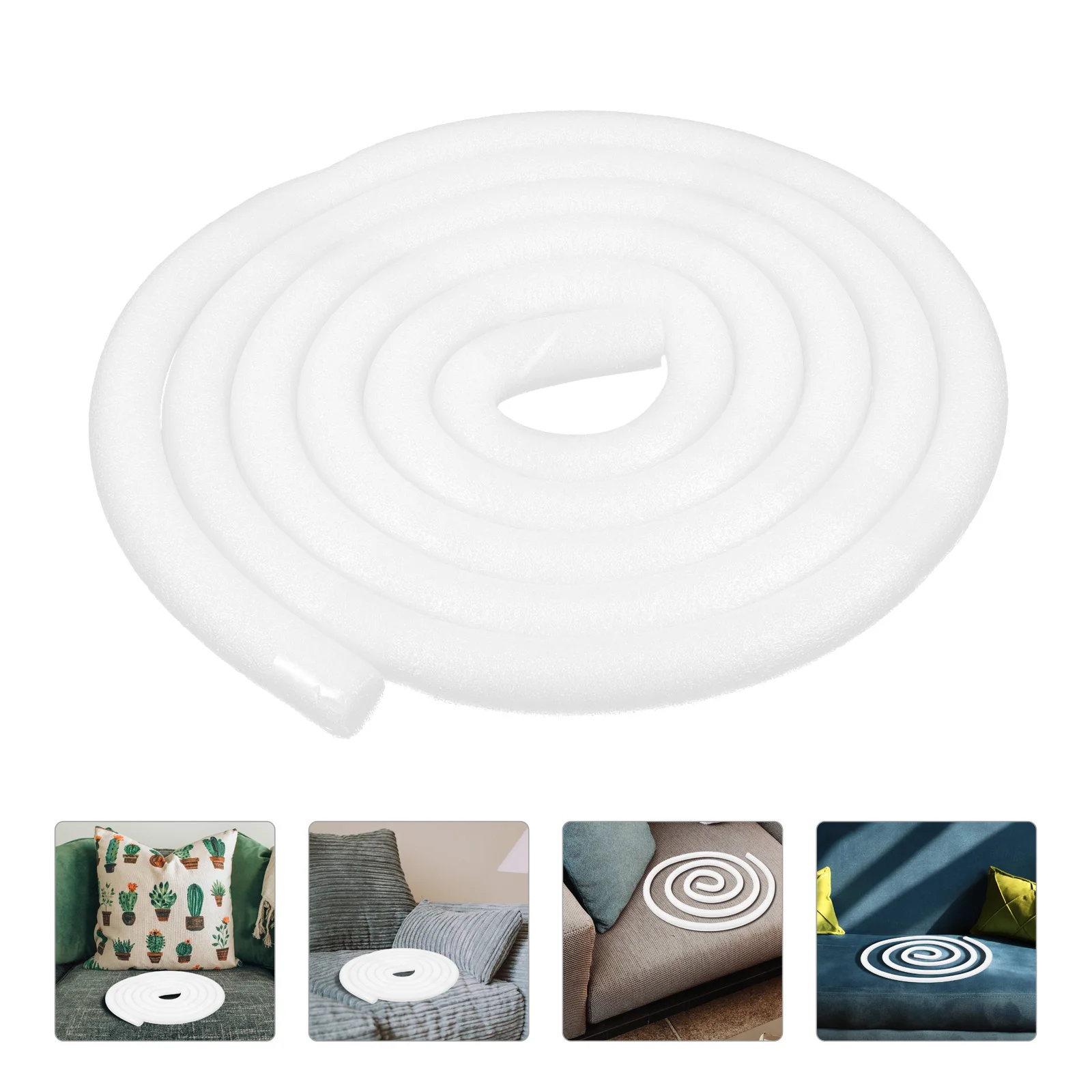 Foam Strip Sofa Cover Anti-slip Pressure Seam Fixed Rod Foams Sticks for Couch Cushion Filling Slipcover Grips