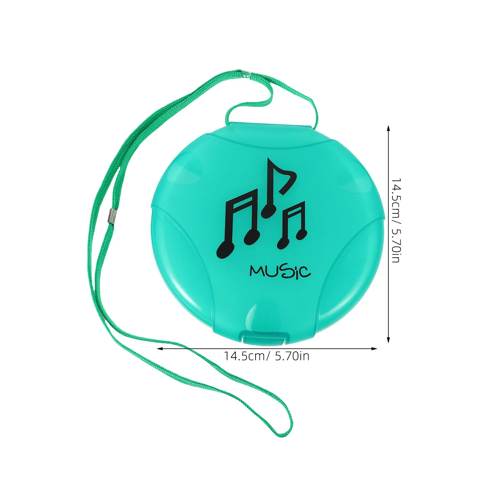 라운드 CD DVD 보관함 케이스 정리 가방 휴대용 디스크 홀더 지갑 음악 영화 게임 컬렉션 공간 절약형 컴팩트