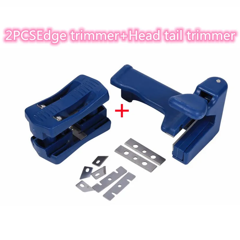 Wood Side Banding Machine Set Double Edge Trimmer Wood Head and Tail Trimming for Plastic PVC Plywood Manual Woodworking Tools wood side double edge trimmer side banding machine wood head tail trimming for plastic pvc plywood manual woodworking hand tools