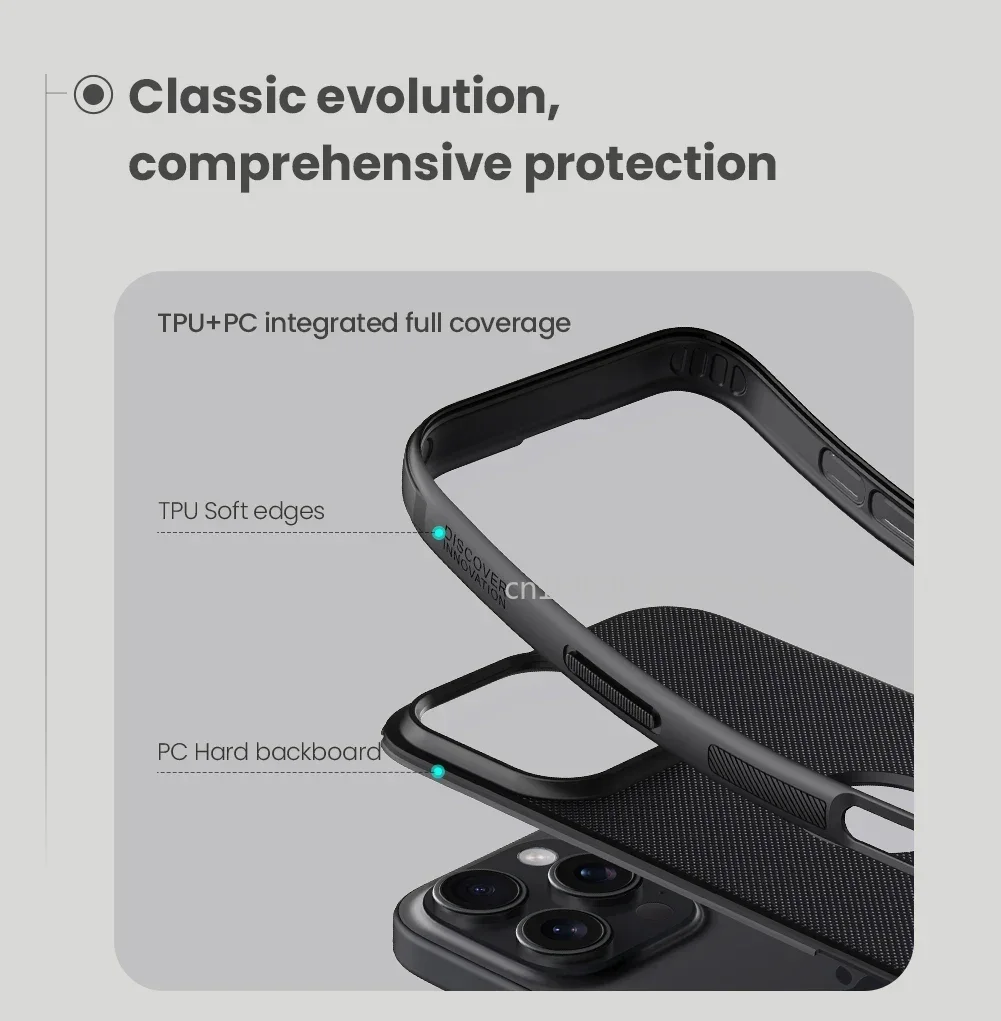 Nillkin Super Frosted Shield Pro Case – Anti-Fall Airbag Protective Cover