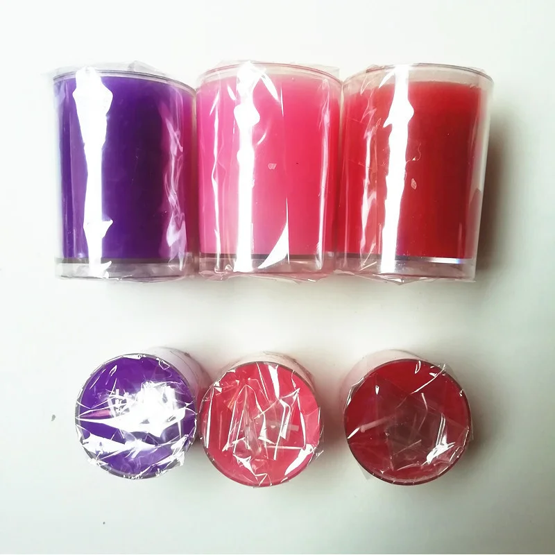Sex Toys Dichen Sexy Low Temperature Candles Sex Toy Three-Color Candle Long Candle Thick Whip Ball Gag