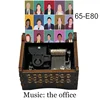 TV Show The Office Music Box Wind Up Figure Print Mechanical Wooden Gift For Fans Friends Christmas Party Birthday Present 6