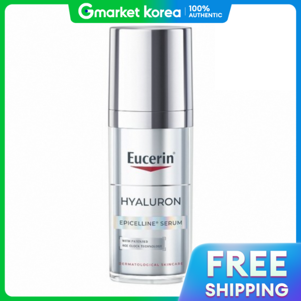 Eucerin | Tinh Chất Hyaluron Epithelin 30ml + Kem Dưỡng Ban Đêm Mini 7ml + Mặt Nạ