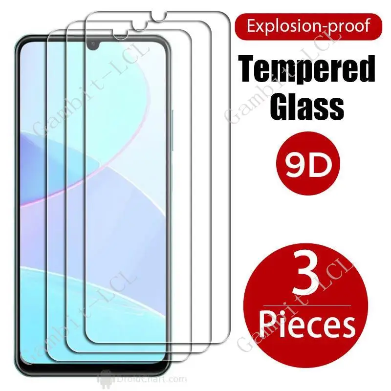 

3PCS Tempered Glass For Realme C53 6.74" RealmeC53 C 53 RealmeC51 C51 Narzo N53 NarzoN53 RMX3760 Screen Protector Cover Film