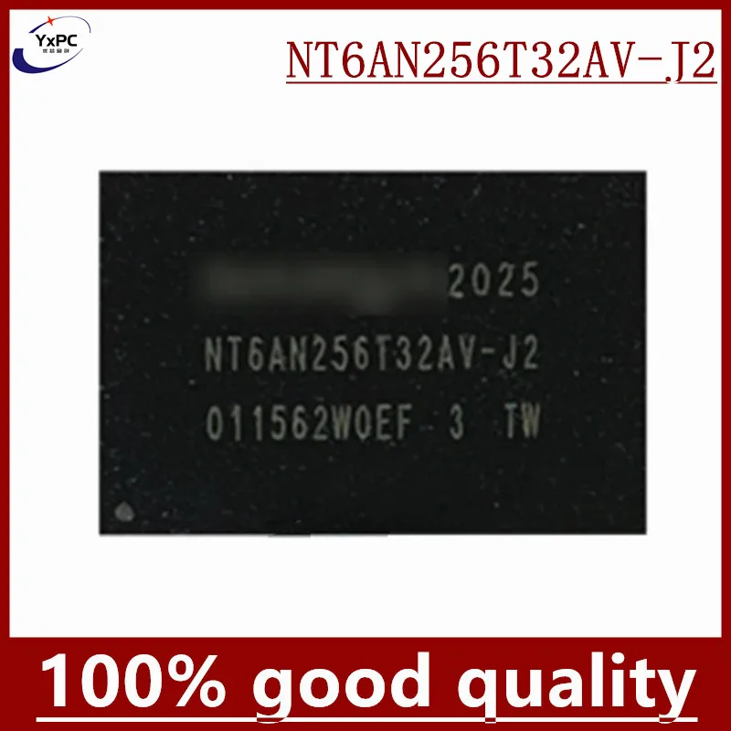 

NT6AN256T32AV-J2 NT6AN256T32AV J2 LPDDR4 8GB BGA200 8G Flash Memory IC Chipset With Balls