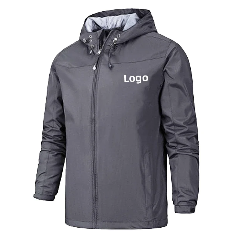 Customize your logo  Jackets Waterproof Windproof Breathable Jacket  Men Fashion Outdoor Mountain Jackets  Training Jackets 4