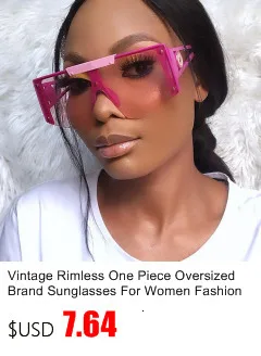 Oversized Square Sunglasses For Women Vintage Style Gradient Shades_voghion.com