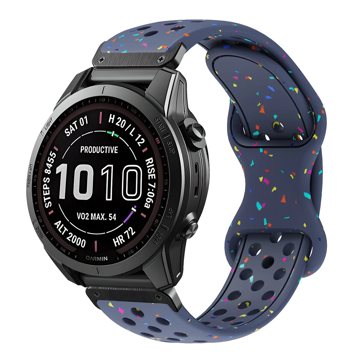 Quick Fit Silicone Sport Strap - Versatile Size Options