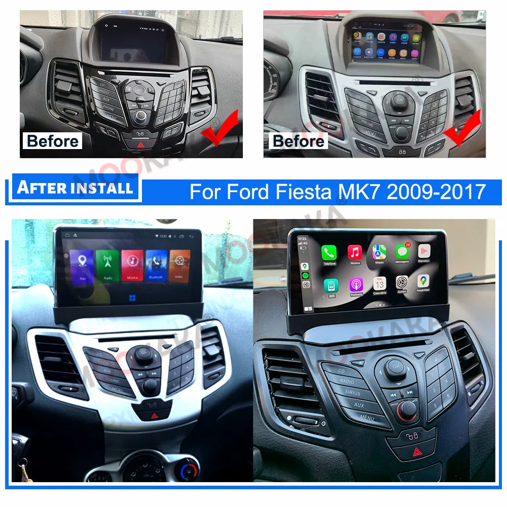 Ips Android 11.0 6+128g Car Gps Navi For Ford Fiesta 2009-2016 Auto Audio  Radio Stereo Multimedia Video Player Head Unit Recoder - Car Multimedia  Player - AliExpress