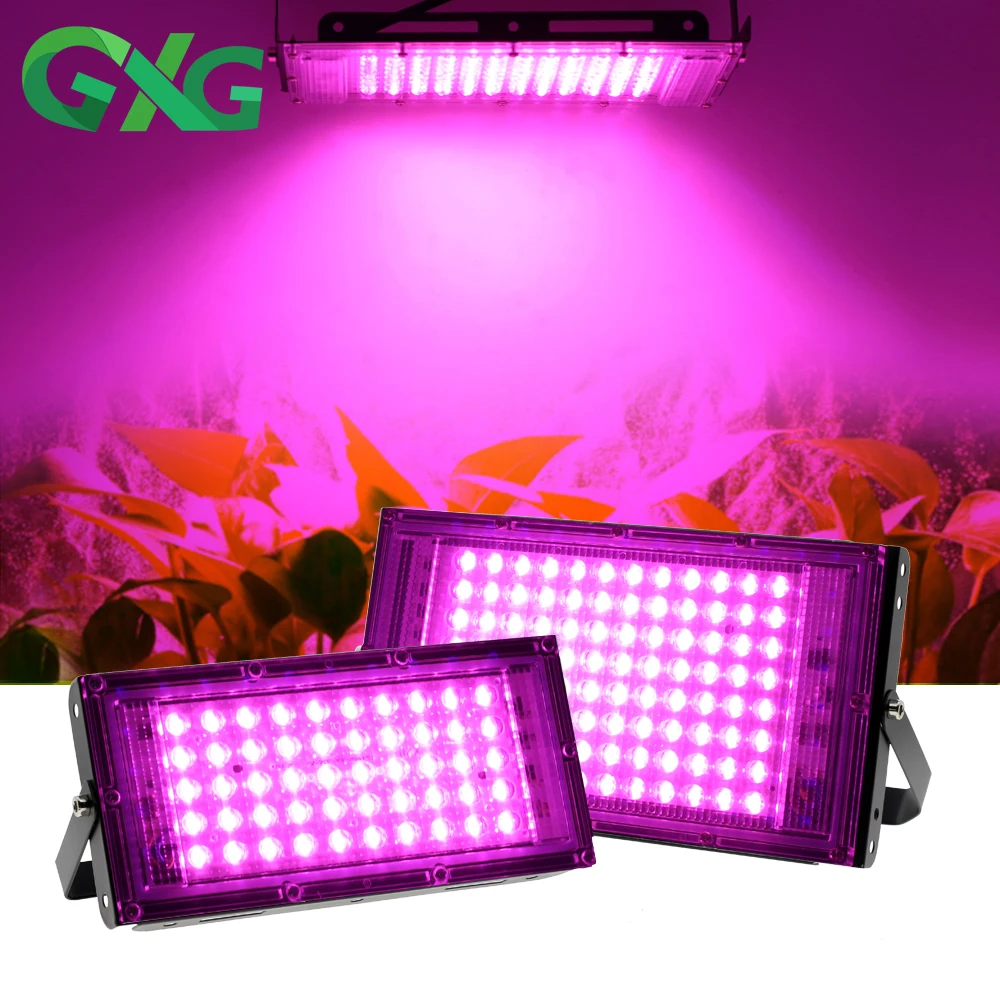 

220V LED Grow Light Full Spectrum Plant Lamp Floodlight Phytolamp for Plant Greenhouse Tent Seeds Hydroponic 50W/100W/200W/300W
