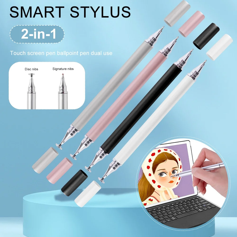 

2 In 1 Universal Stylus Pen for Amazon Fire HD 8 Plus 2022 2020 2017 for Fire HD 10 Plus 2021 2019 7 6 HDX 8.9 Screen Touch Pen