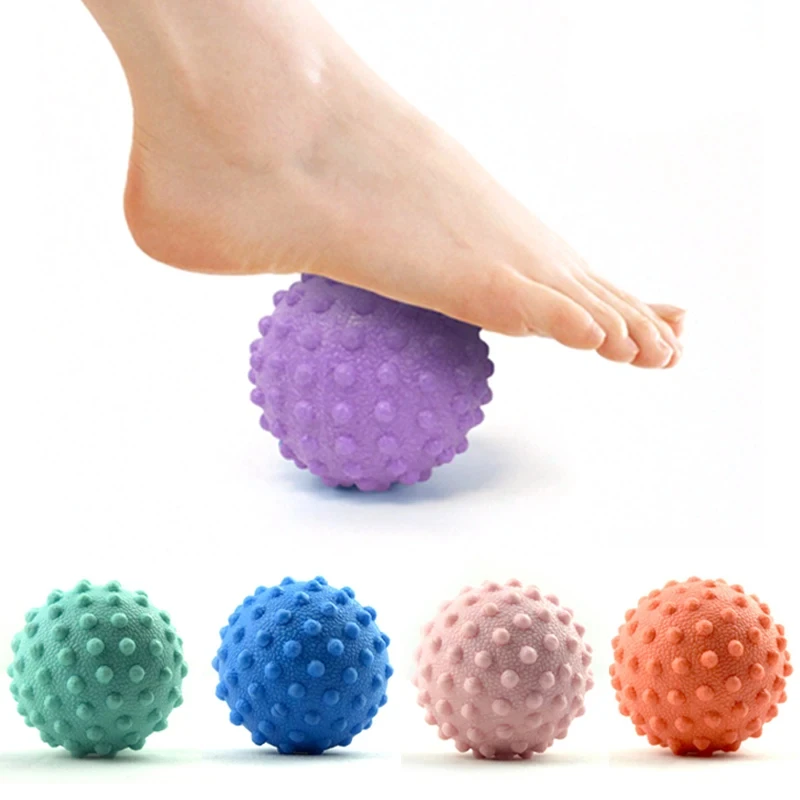 Massage Ball Fitness Ball Durable TPE Spiky Massage Ball Trigger Point Sport Fitness Hand Foot Pain Relief 4.5cm Balls