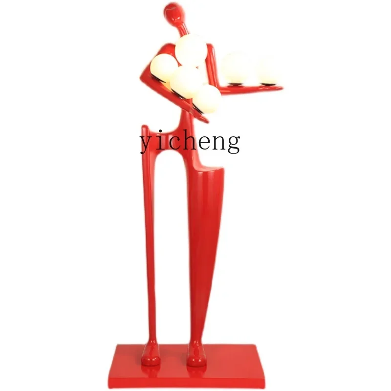 

ZK FRP Living Room Art Decoration Sculpture Figure Shopping Mall Exhibition Hall Hotel Lobby Decoration