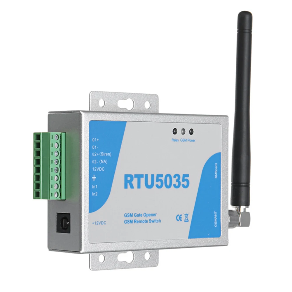 RTU5035 GSM 게이트 오프너 릴레이 스위치 900/1800MHz 도어 오프너 APP 제어 릴레이 액세스 컨트롤러 최대 999개의 승인된 번호
