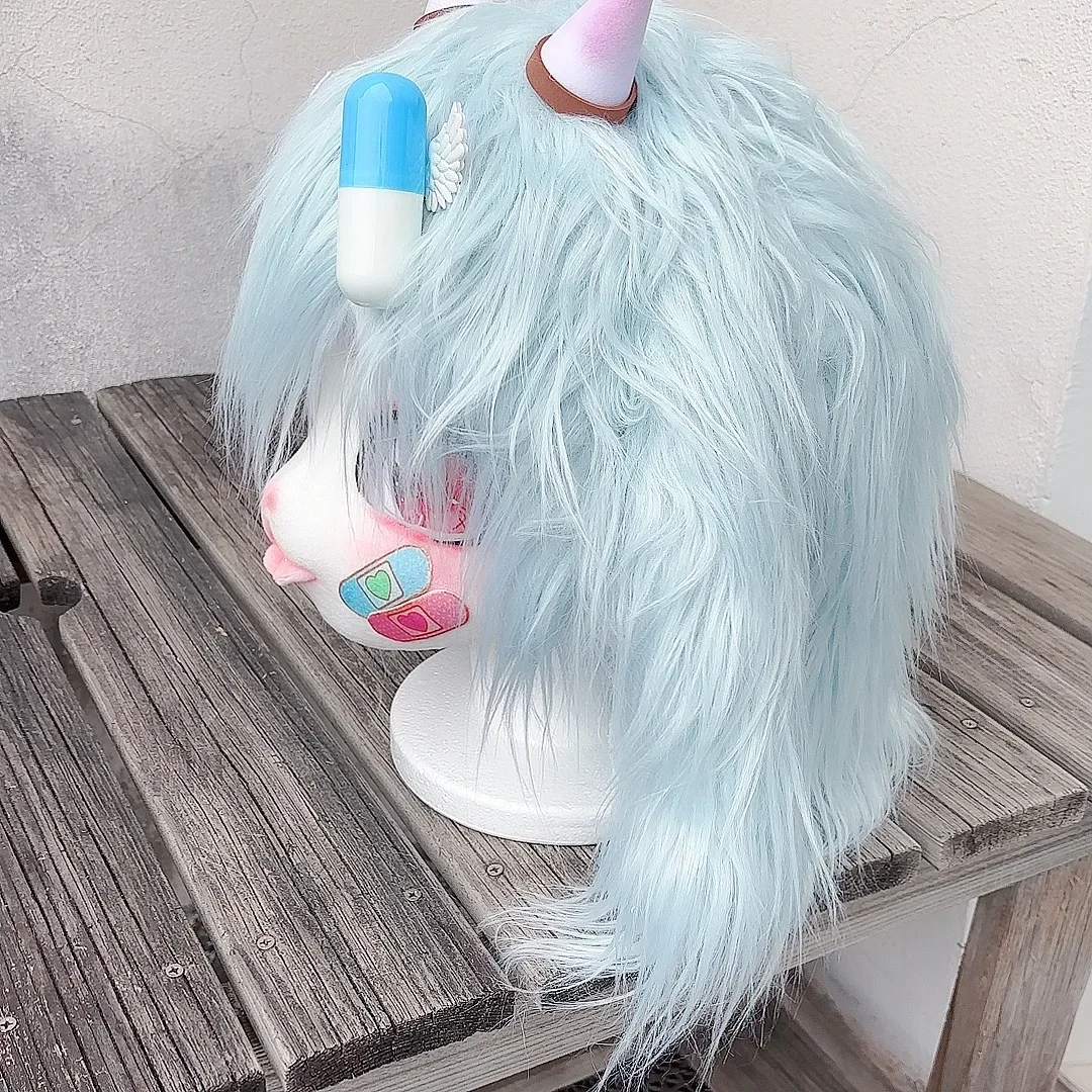 Premade Fursuits Head Sheep Kigurumi Headsets Furry Costumes Partial  Fursuit Fluffy Menhera Yami Kawaii Loli Party - AliExpress 200000532