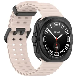 Silicone Strap for Smartwatch - Ultra Durable Band with Modern Design (B - Pink)