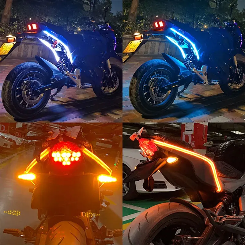 Motorcycle Turn Signal Lights LED 2pcs