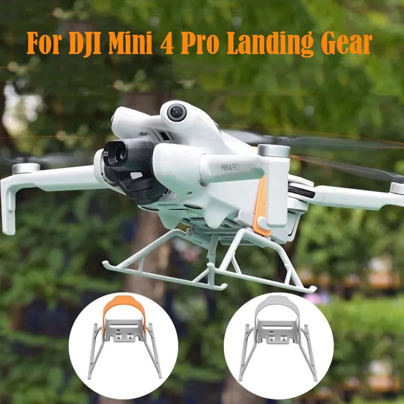 

Landing Gear For DJI Mini 4 Pro Landing Gear Foldable Stand Holder Mount Increase Heighten 30mm Portable Leg Drone Accessories