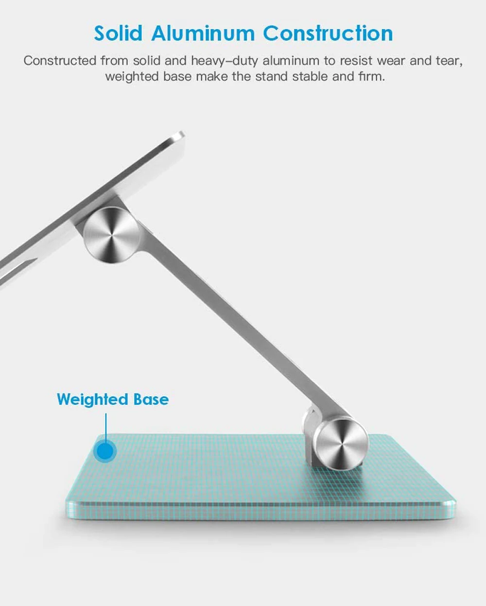 móvel suporte smartphone tablet mesa portátil metal