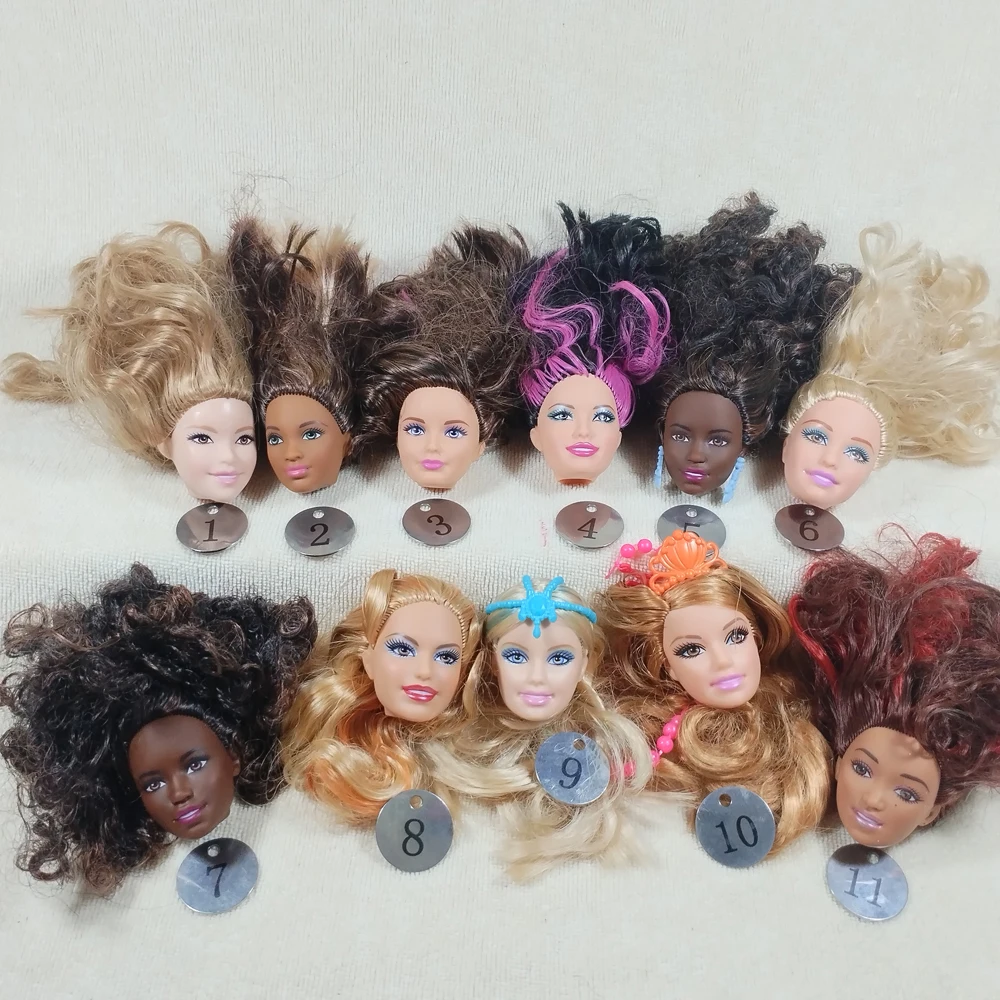 

Оригинальная Внешняя торговля World Beauty 1/6 OOAK Обнаженная кукла голова потерянные волосы для «сделай сам» Уход xxxxпокупка B