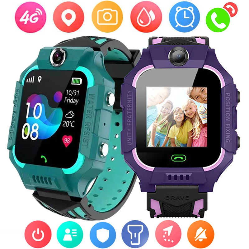 Z30 Smart Watch Kids 2G Waterproof Watch HD Voice Call Camera Smartwatch for Children GPS Location for Students Boys Girls