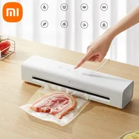 Xiaomi Automatic Vacuum Sealer With 10pcs Bag Insect-proof Moisture-proof Large Suction Intelligent Sense Food Pack Machine 1