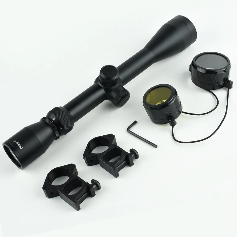 Tactical Magnifier Scope Rifle Scope Tactical Scopes 3-9x40 4-16X44AOEG 6-24X50E Hunting Shooting Optical Sight Side Wheel Parallax RifleScope Airsoft Scope