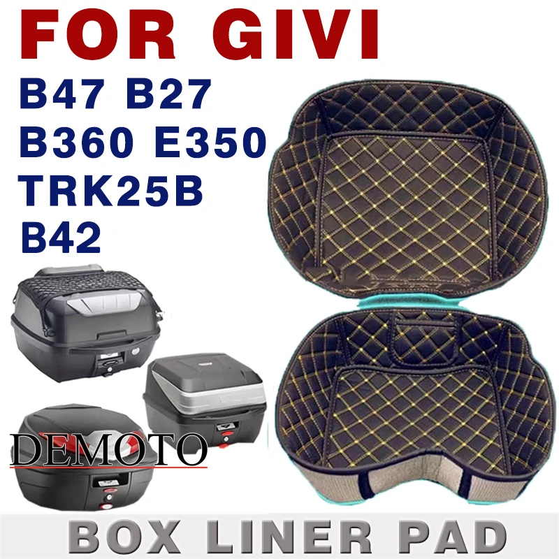 

For GIVI B47 B42 B27 B360 TRK52B E350 Rear Seat Trunk Bag Motorcycle Portable Inner Liner Pads Lining Protector