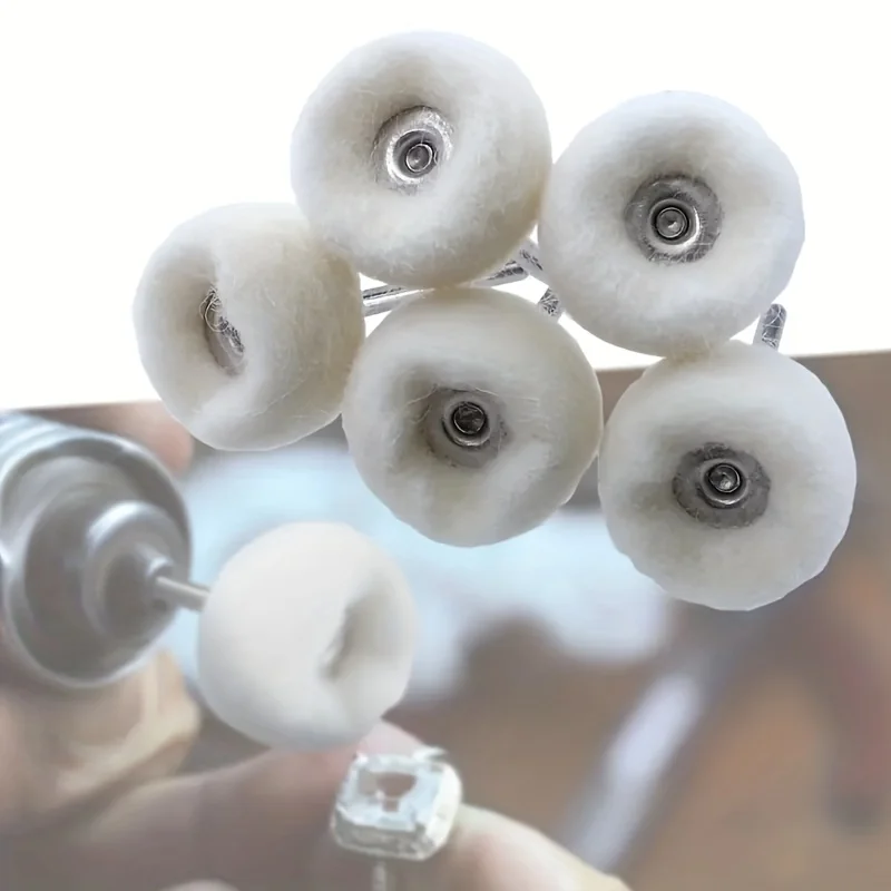 Buffer with 3mm Shank for Metal Jewelry and Crafts Rotary Accessories