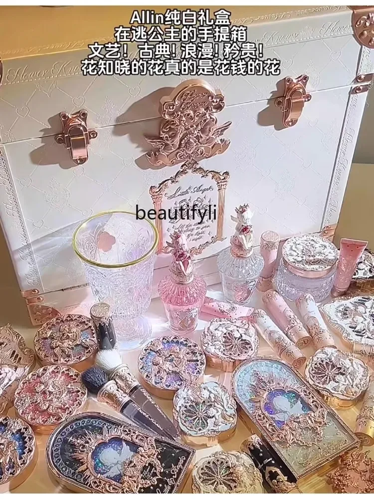 Flower Know New Color Window Little Angel Periferiche Storage Box Specchio Portatile