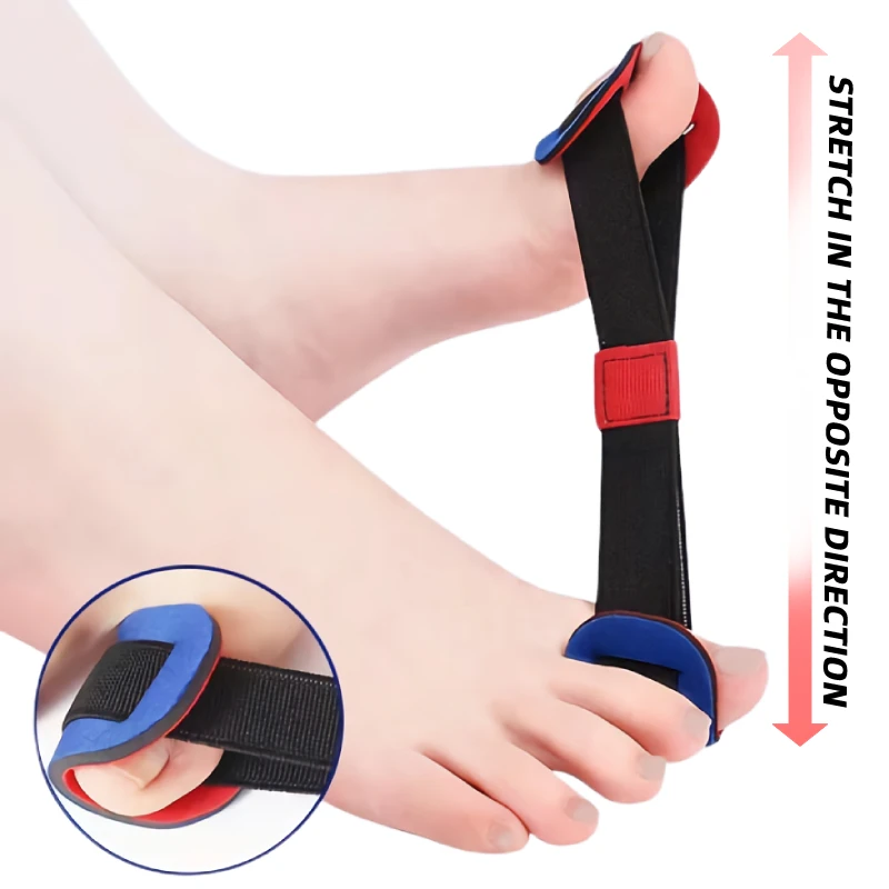 1Piece Big Thumb Straighten Separators Orthopedic Training Hallux Valgus Correction Belt Protector Overlapping Toe Foot Care